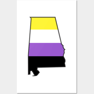 Alabama Non-Binary Pride! Posters and Art